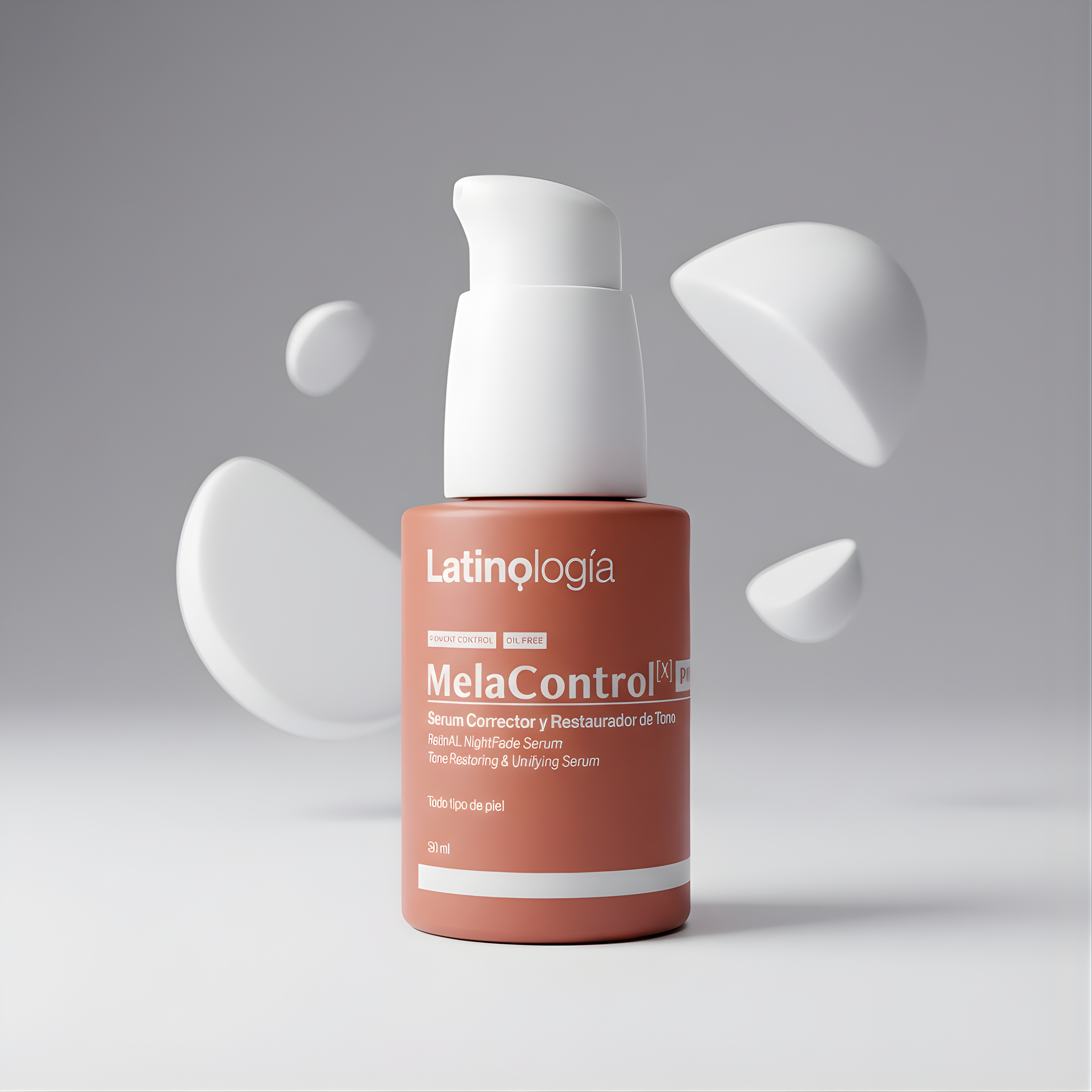 MelaControl serum corrector y restaurador de tono PM OIL FREE | Latinología 30 ml