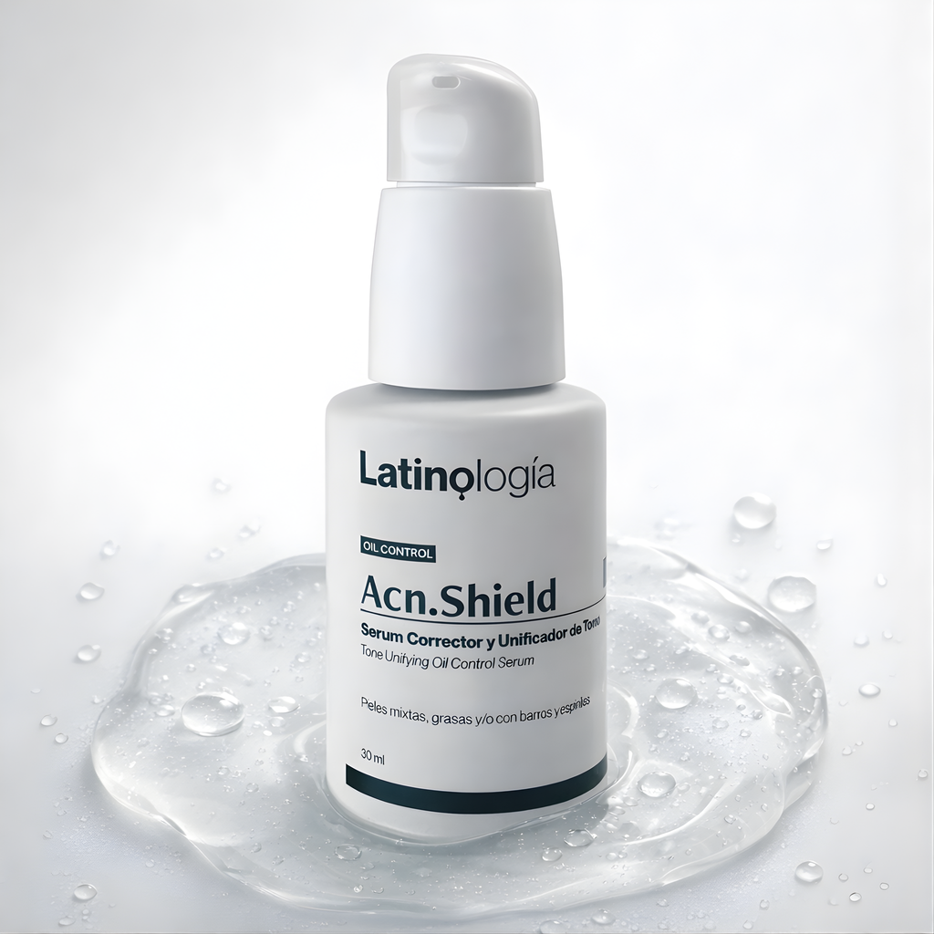 Acn.Shield AM serum corrector y unificador de tono OIL CONTROL | Latinología 30 ml