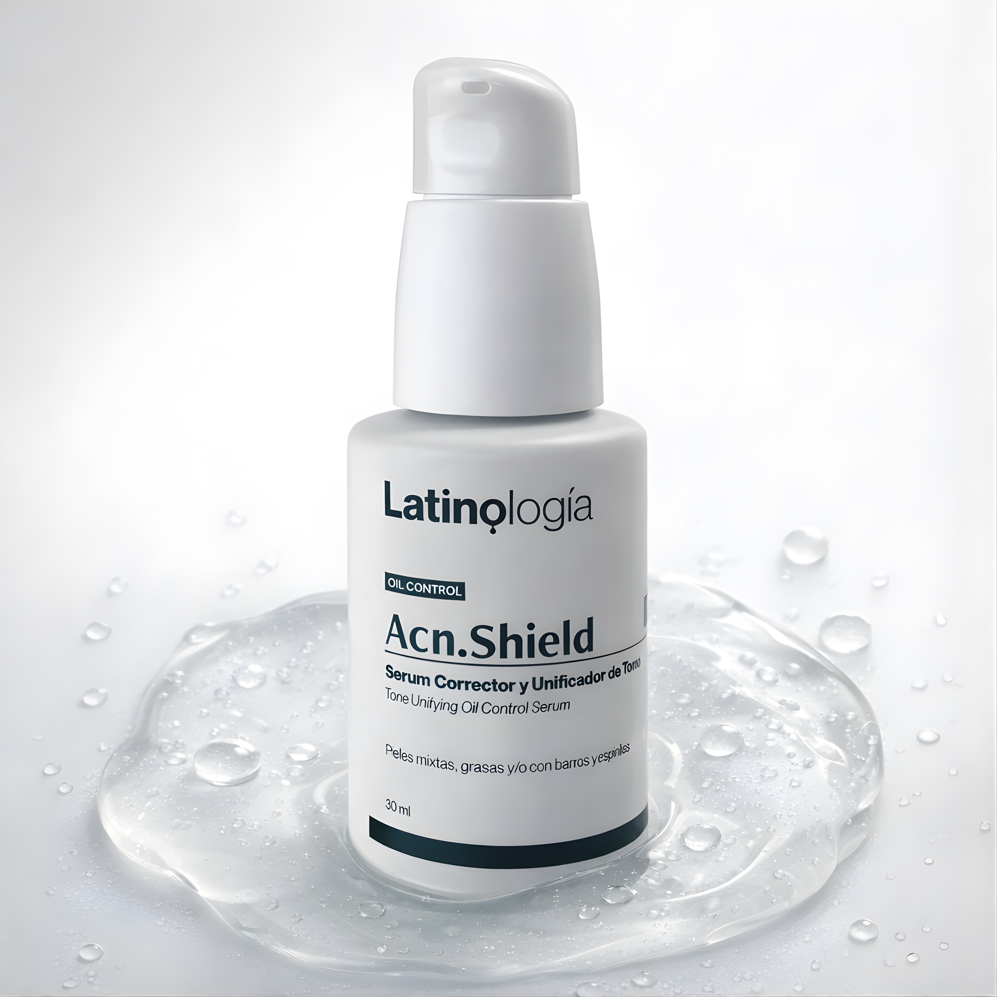 Acn.Shield AM serum corrector y unificador de tono OIL CONTROL | Latinología 30 ml