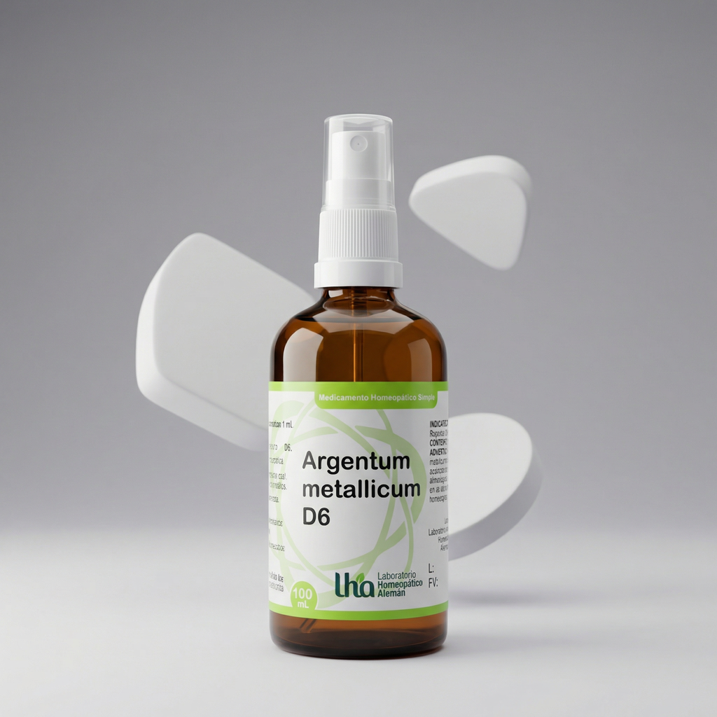 Argentum metallicum D6 | LHA 100ml