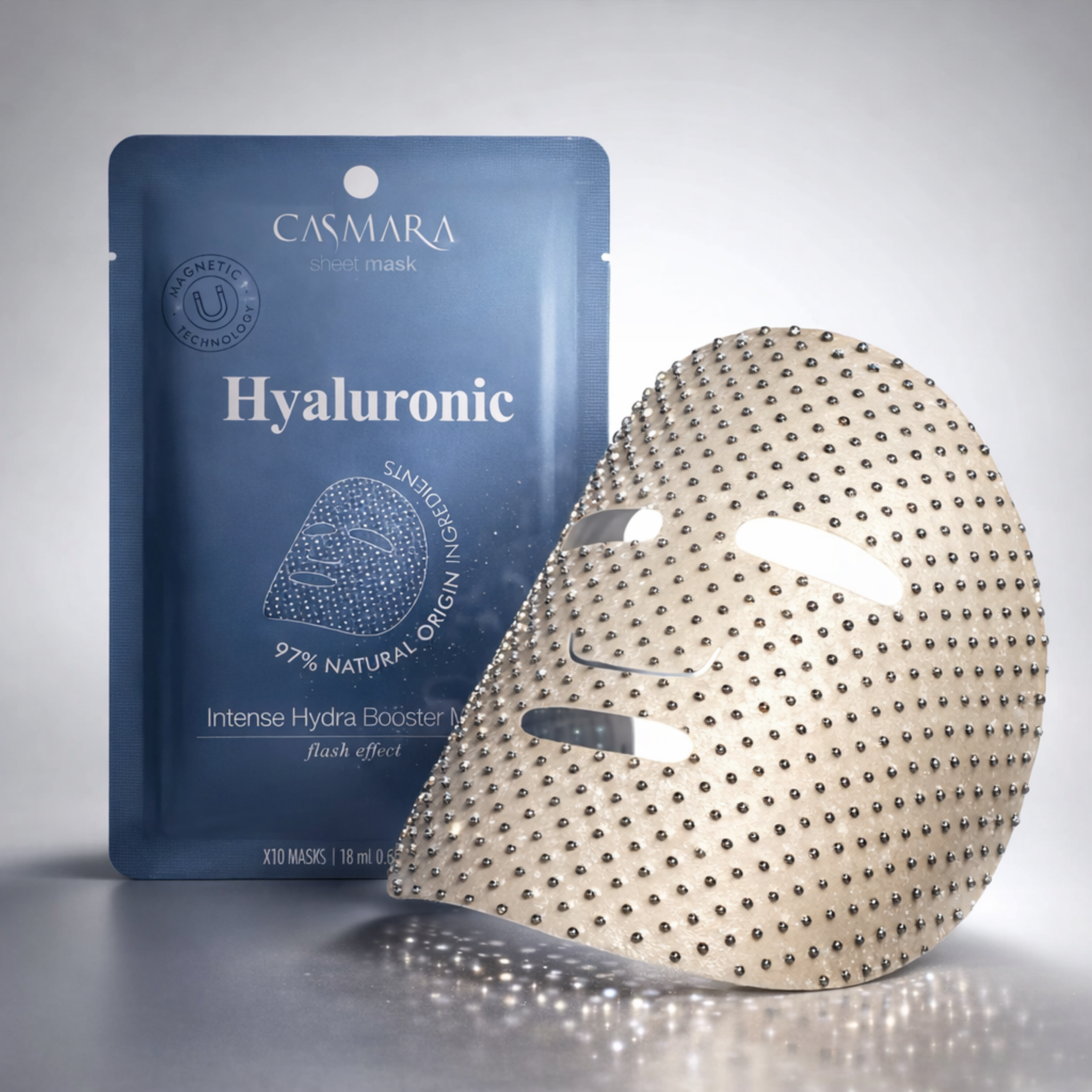 Mascarilla Facial Intense hydra booster mask con ácido hialurónico